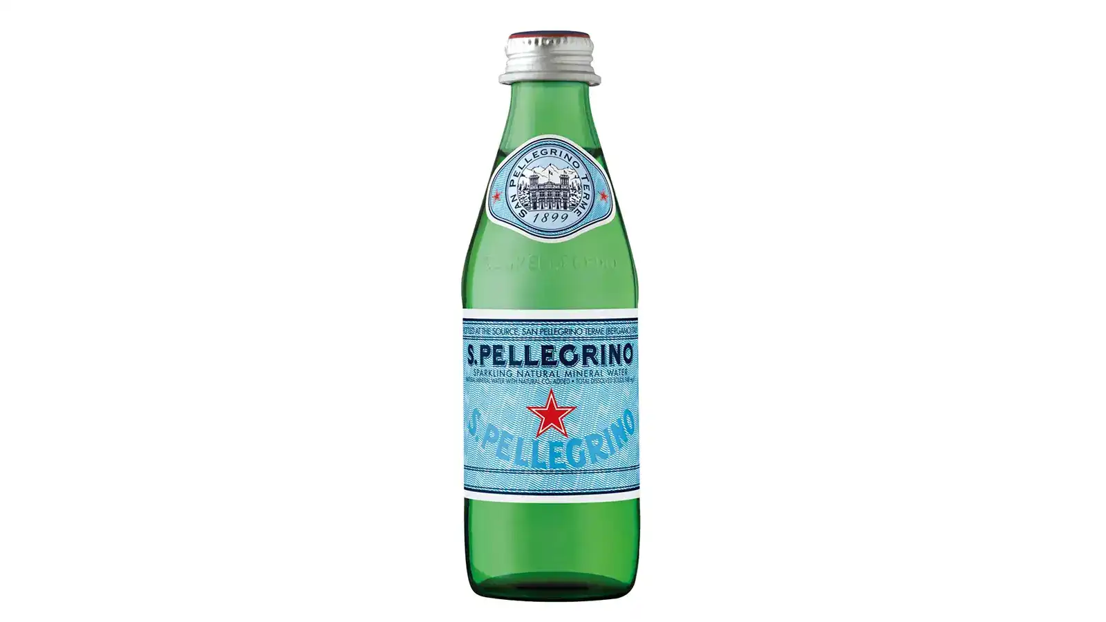 S.Pellegrino soda 250 ml şişesi – Adana Dede Kebap Steak Burger Tatlı Kasap
